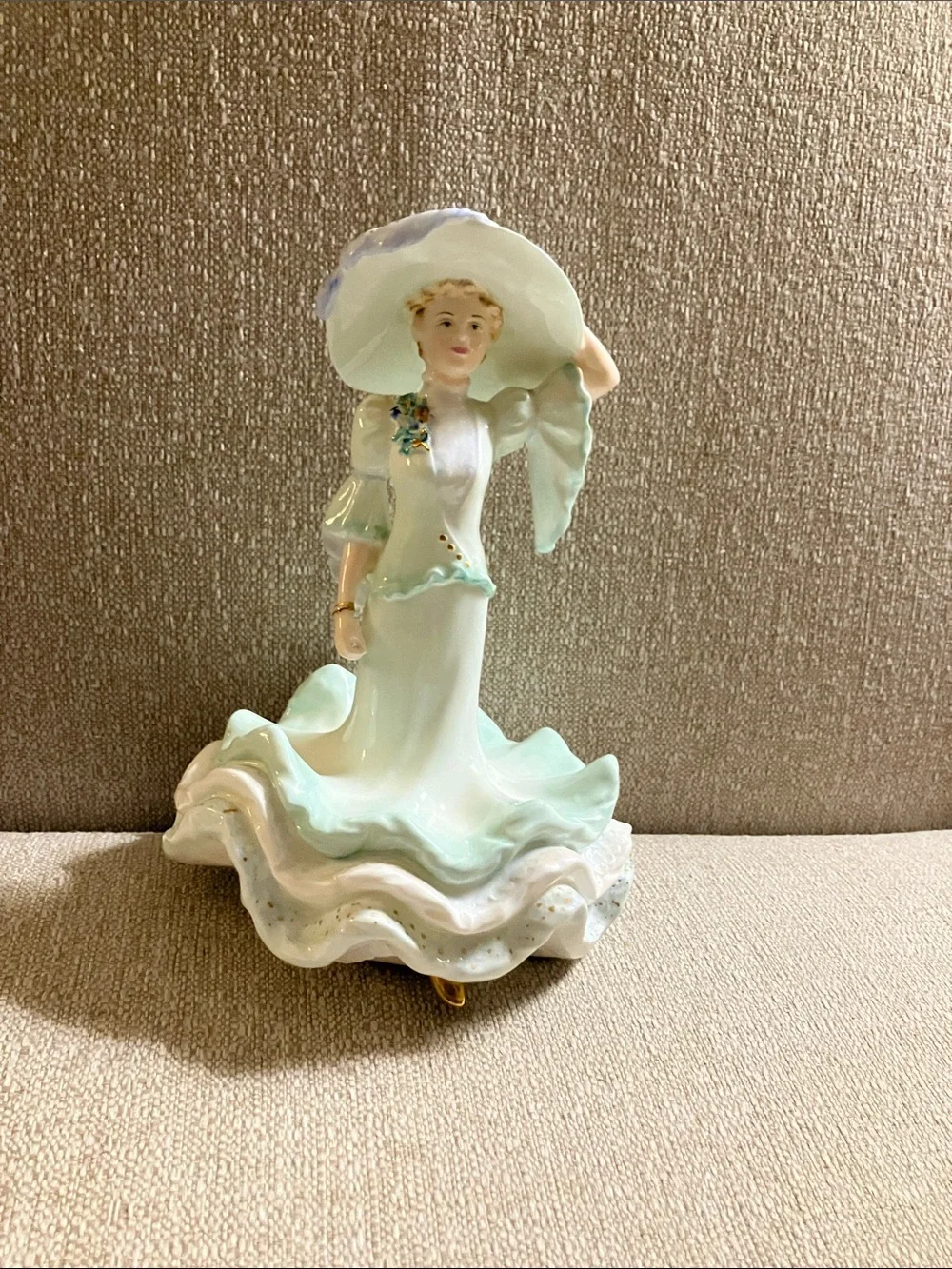 Coal Port Lady Figurine